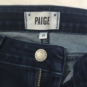 Paige skinny jeans